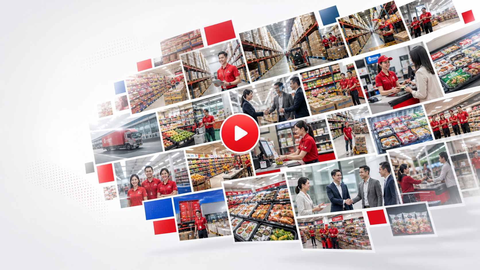 Kolase aktivitas retail, gudang, dan distribusi SBA